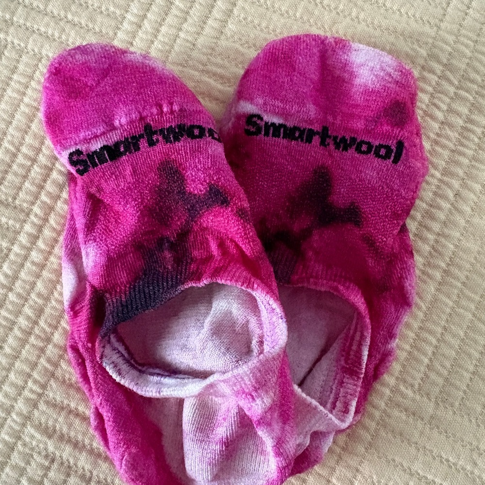 Smartwool Pink and Black Socks